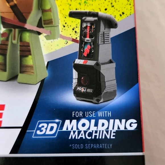 3D Character Creator Teenage Mutant Ninja Turtles Deluxe Refill Pack Novelty Toy - Picture 2 of 7